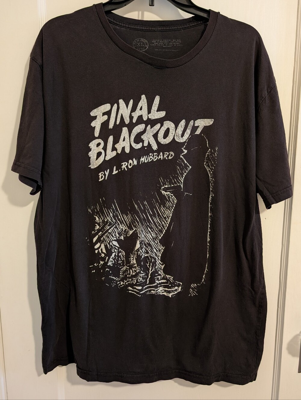 Out Of Print Final Blackout Graphic Tee - Black